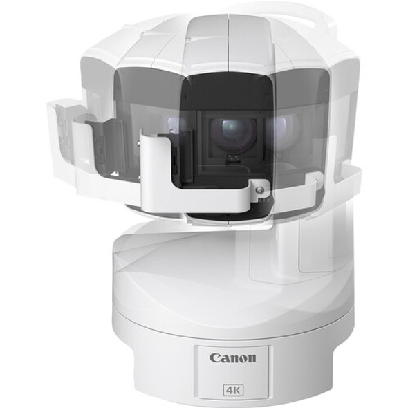 Canon CR-X300 Outdoor 4K PTZ Camera with 20x Zoom (White)